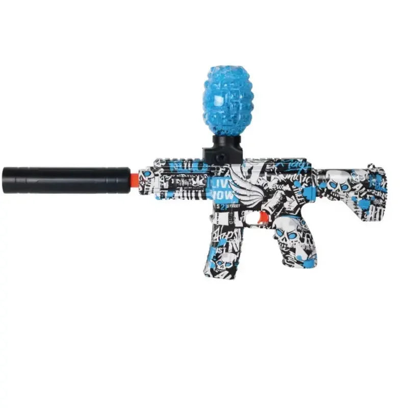 Pistola elétrica de brinquedo, bala de água automática contínua, pistola de airsoft, arma de respingos, jogo ao ar livre, armas de brinquedo para adultos e crianças